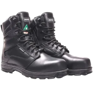 Botte de 8 pouces imperméable avec fermeture éclair ROYER 5704GT